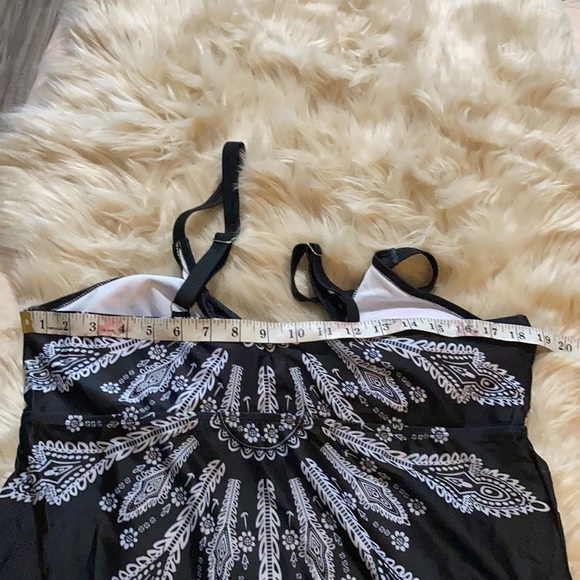 Zando Tankini Two Piece Swimsuit size XXXL - Picture 4 of 12